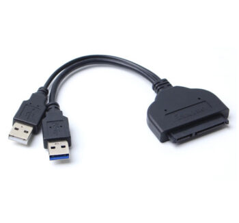 CABLE CONVERTIDOR USB 2.0 SATA 22 PINES