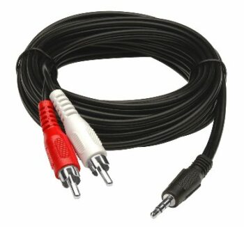 CABLE DE AUDIO 3.5 A 2RCA 3M