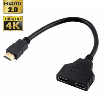 CABLE SPLITER HDMI A 2 HDMI 20 CM