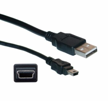 CABLE USB A MINI USB 5 PINES 1.8 MTRS
