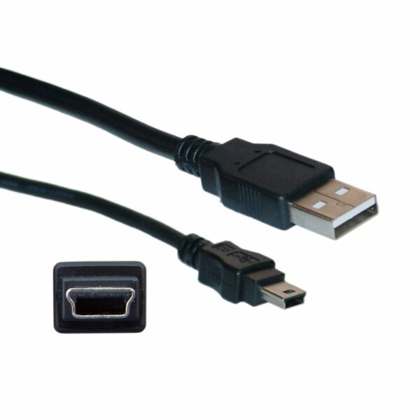 CABLE USB A MINI USB 5 PINES 1.8 MTRS