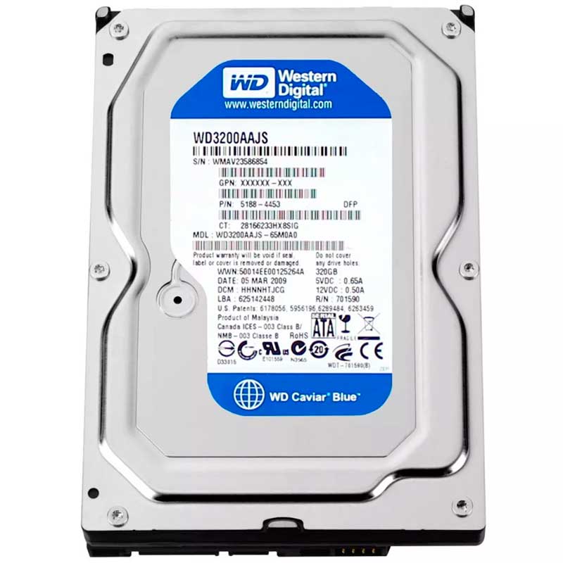 Se infla Sociología Agacharse DISCO DURO WESTERN DIGITAL 320GB PULL 3.5 – FLASH COMPUTERS