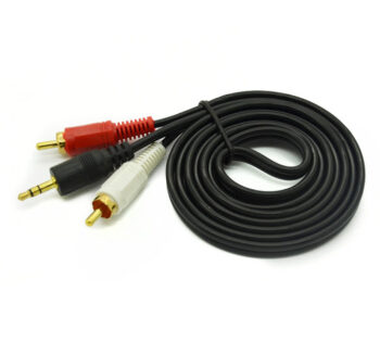 CABLE DE AUDIO 3.5 A 2RCA 1.8M