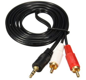 CABLE DE AUDIO 3.5 A 2RCA 5M