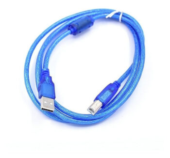 CABLE USB IMPRESORA AZUL 1.8 MTRS