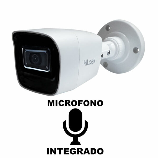 CAMARA TUBO HILOOK 1080P POLICARBONATO CON AUDIO