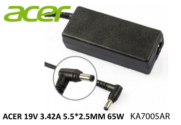 CARGADOR PORTATIL ACER 19V 3.42A 5.5*2.5