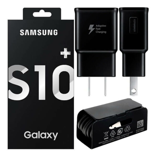 CARGADOR SAMSUNG TIPO C S10+ FAST CHARGER