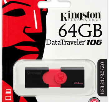 FLASH MEMORY 64GB 3.0 KINGSTON DATATRAVELER 106