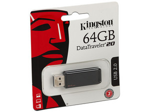 FLASH MEMORY 64GB 3.0 KINGSTON DATATRAVELER 20