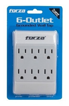 FORZA POWER WALL TAP 6 OUTLETS