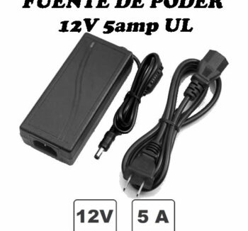 FUENTE DE PODER CAMARA 12V-5AMP