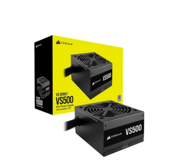 FUENTE DE PODER CORSAIR VS500 500W 80 PLUS