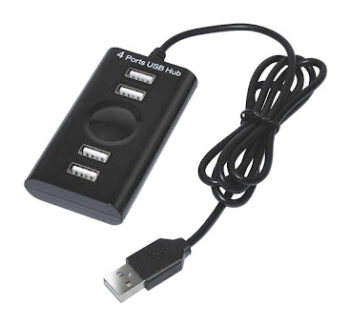 HUB USB 4 PUERTOS USB 2.0 MODELO 1701