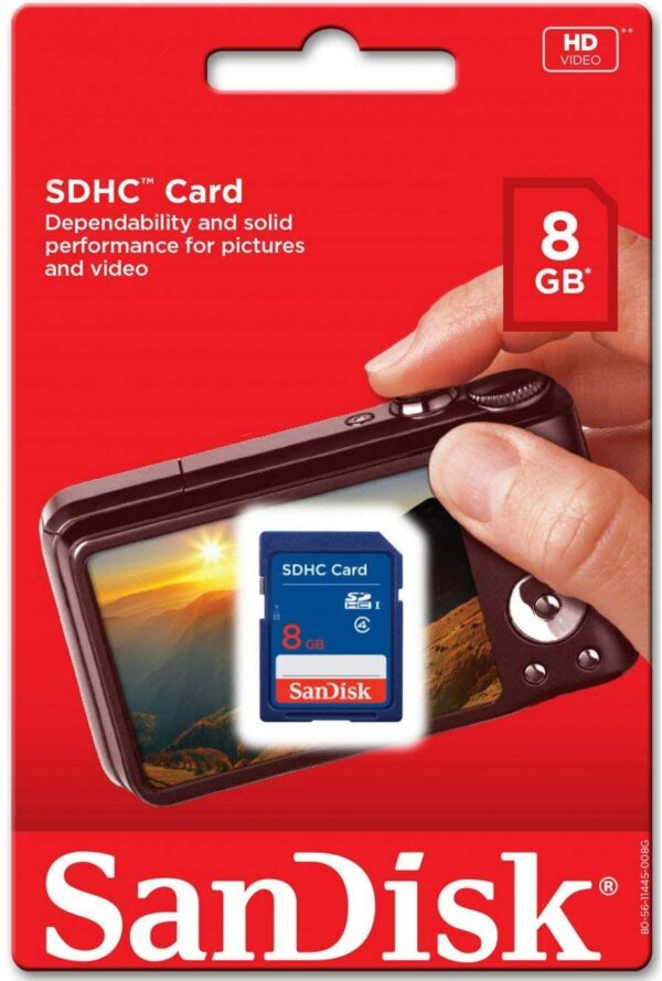 MICRO SDHC 8GB SANDISK CLASS 10