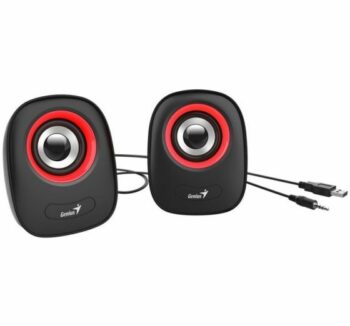 PARLANTES GENIUS SP-Q160 USB ROJO 6W