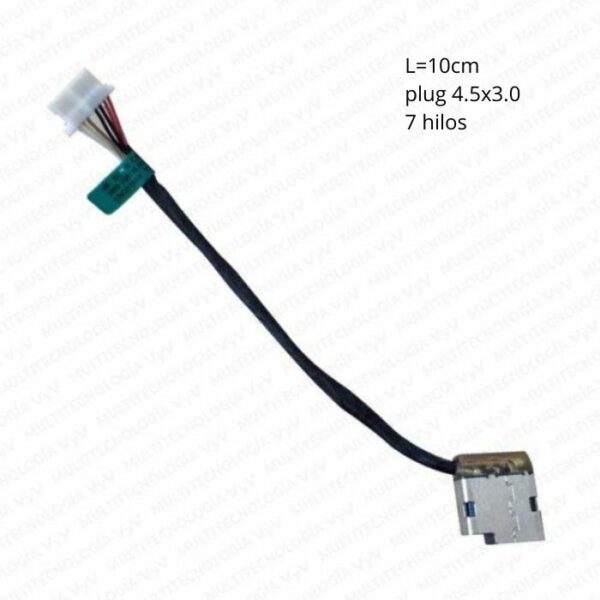 PIN DE CARGA HP 15 PUNTA AZUL PLUG 4.5 X 3.0