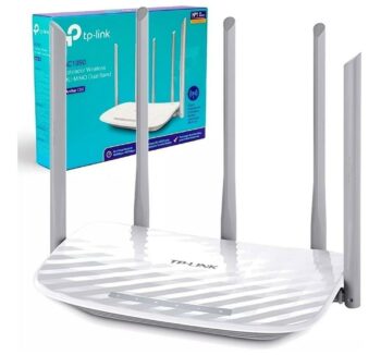 ROUTERS TP LINK DUAL BAND AC1350 5 ANTENAS C60