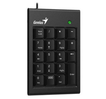 TECLADO GENIUS NUMPAD 100 USB BLACK