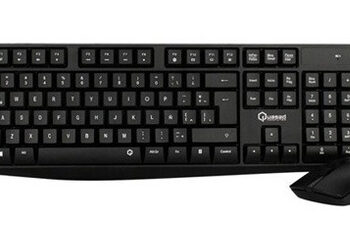 TECLADO QUASAD QC-S7500G WIRELESS BLACK