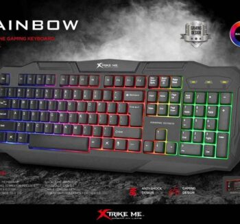 TECLADO XTRIKE ME GAMING KB-302 RGB