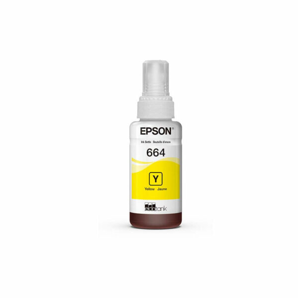 TINTA EPSON AMARILLA COMPATIBLE 664