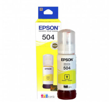 TINTA EPSON AMARILLO 504 ORIGINAL