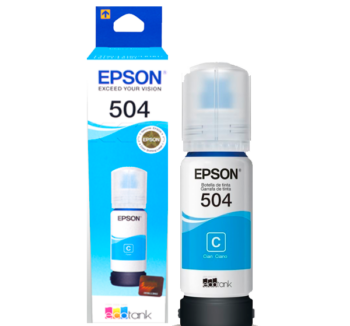 TINTA EPSON AZUL 504 ORIGINAL