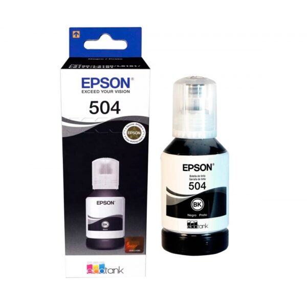 TINTA EPSON NEGRA 504 ORIGINAL