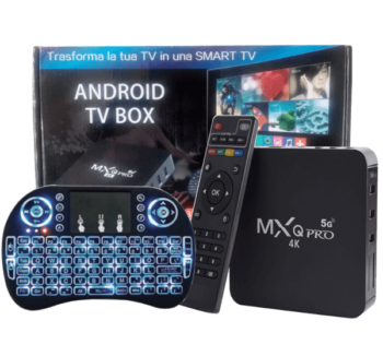 TV BOX MXQ PRO 4K 11.1 ANDROID 32GB RAM 512GB ROM TECLADO