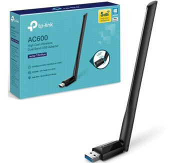 WIRELESS TP-LINK ARCHER T2U PLUS AC600 ALTA DUAL BAND