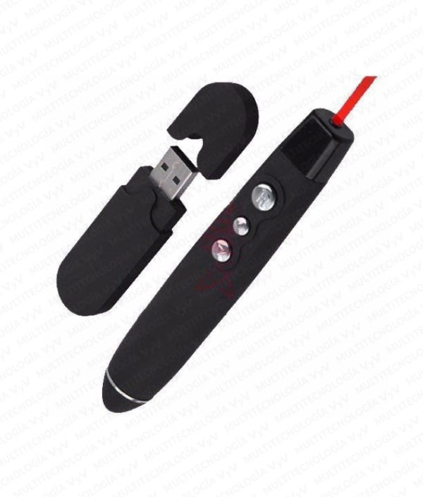 PUNTERO LASER TIPO USB+CONTROL REMOTO DIAPOSITIVAS