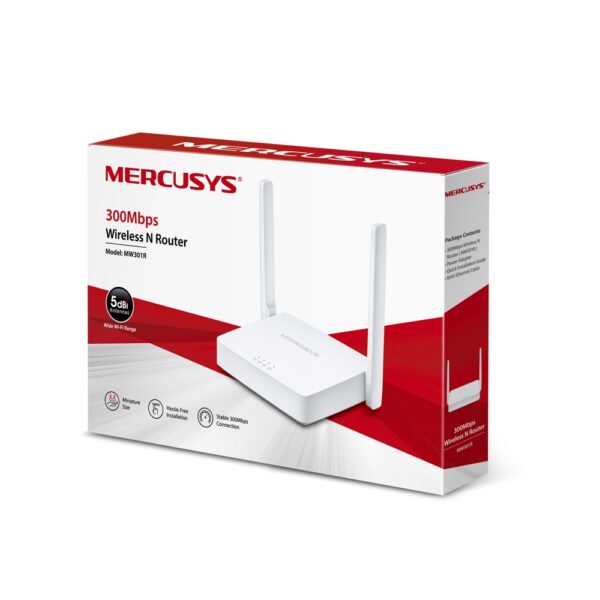 ROUTER MERCUSYS MW301R N300 2ANT. 3PTOS