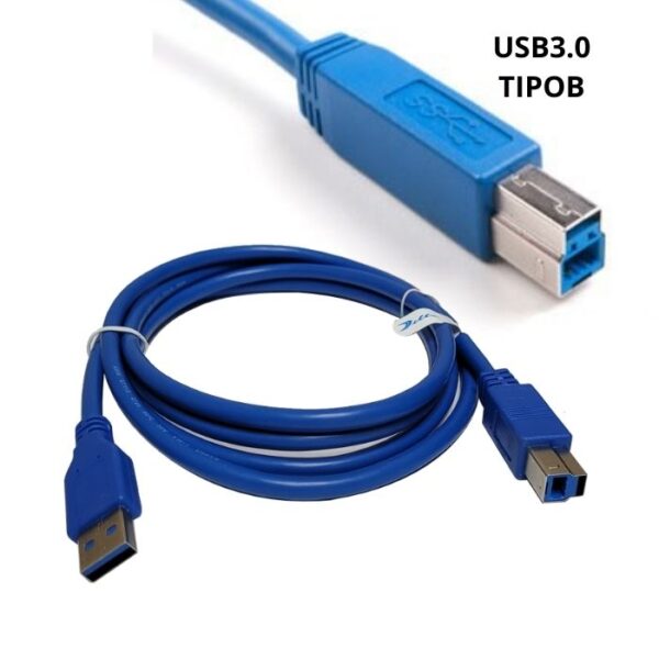 CABLE USB 3.0 IMPRESORA DELTA 1.8 MTRS