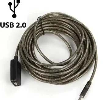 EXTENSION USB 2.0 HEMBRA MACHO DE 10 MTRS